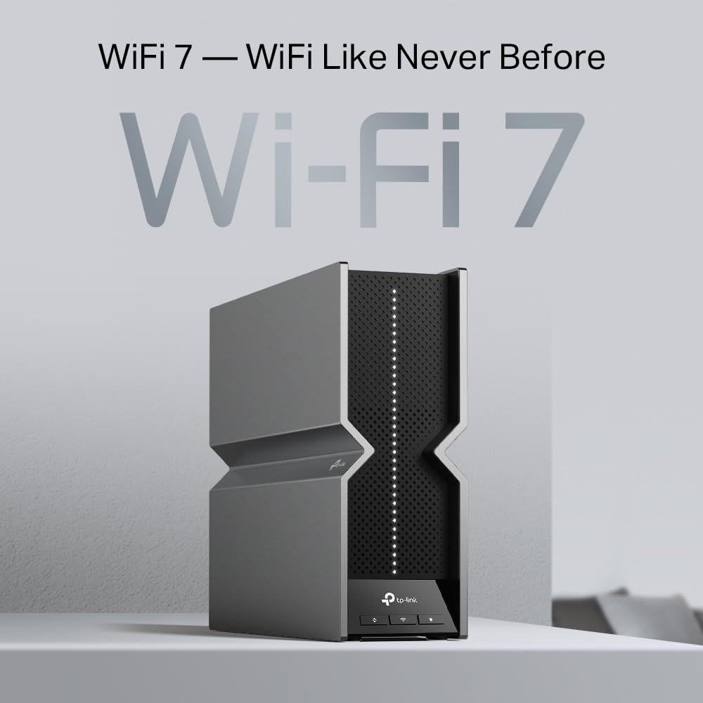 TP-Link RE800BE-Repetidor WiFi 7, BE19000, tribanda hasta 19 Gbps,Plug&Play | Amplificador de Señal WiFi. Puerto Ethernet. Modo Punto de Acceso. Botón WPS para Configuración Fácil. App Tether.