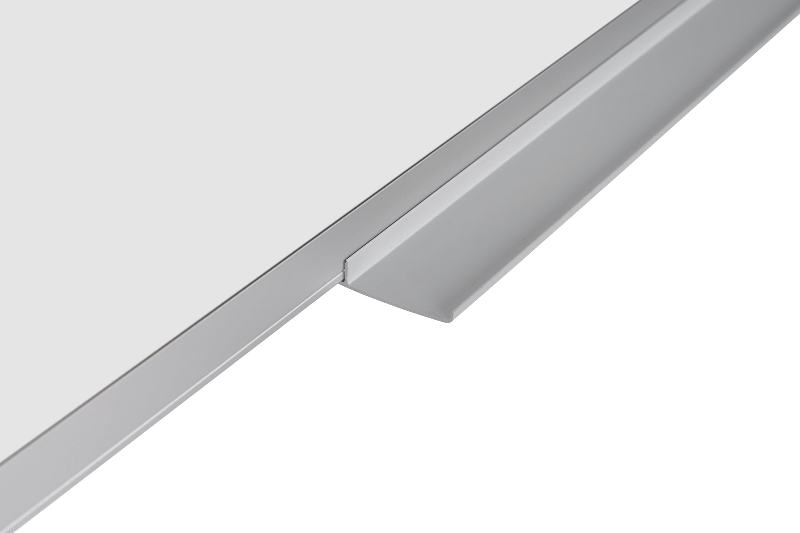 Bi-Joy Tableau Blanc Magnétique Gaya, Surface en acier laqué, avec cadre en aluminium (PACK 2 (105 x 75 cm))