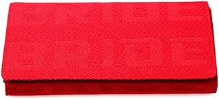 JDM WOMENS BRIDE RACING FABRIC TRIFOLD RED WALLET LEATHER GRADATION FEMALE+Key