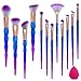 Produktbild Make Up Pinsel Set 12pcs Pinsel Schminkpinsel Kosmetikpinsel Lidschatten Gesichtspinsel Foundation Eyeliner Pinsel mit Make-up Schwamm