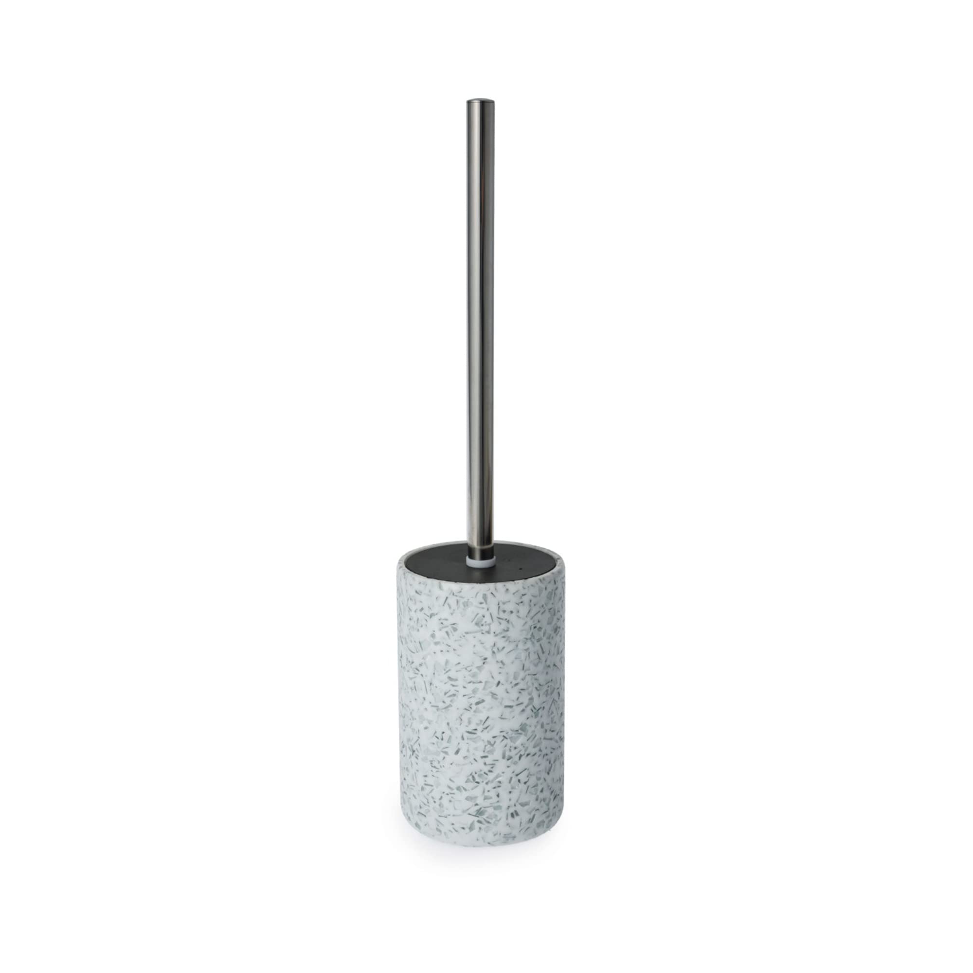 Blue Canyon Zenith Toilet Brush & Holder - White - Polyresin - 42cm Height