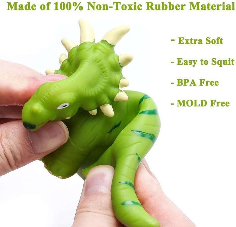 Miniatura 6 de Hely Cancy Juguetes de baño de dinosaurios - Juguetes para chorros y piscina para niños