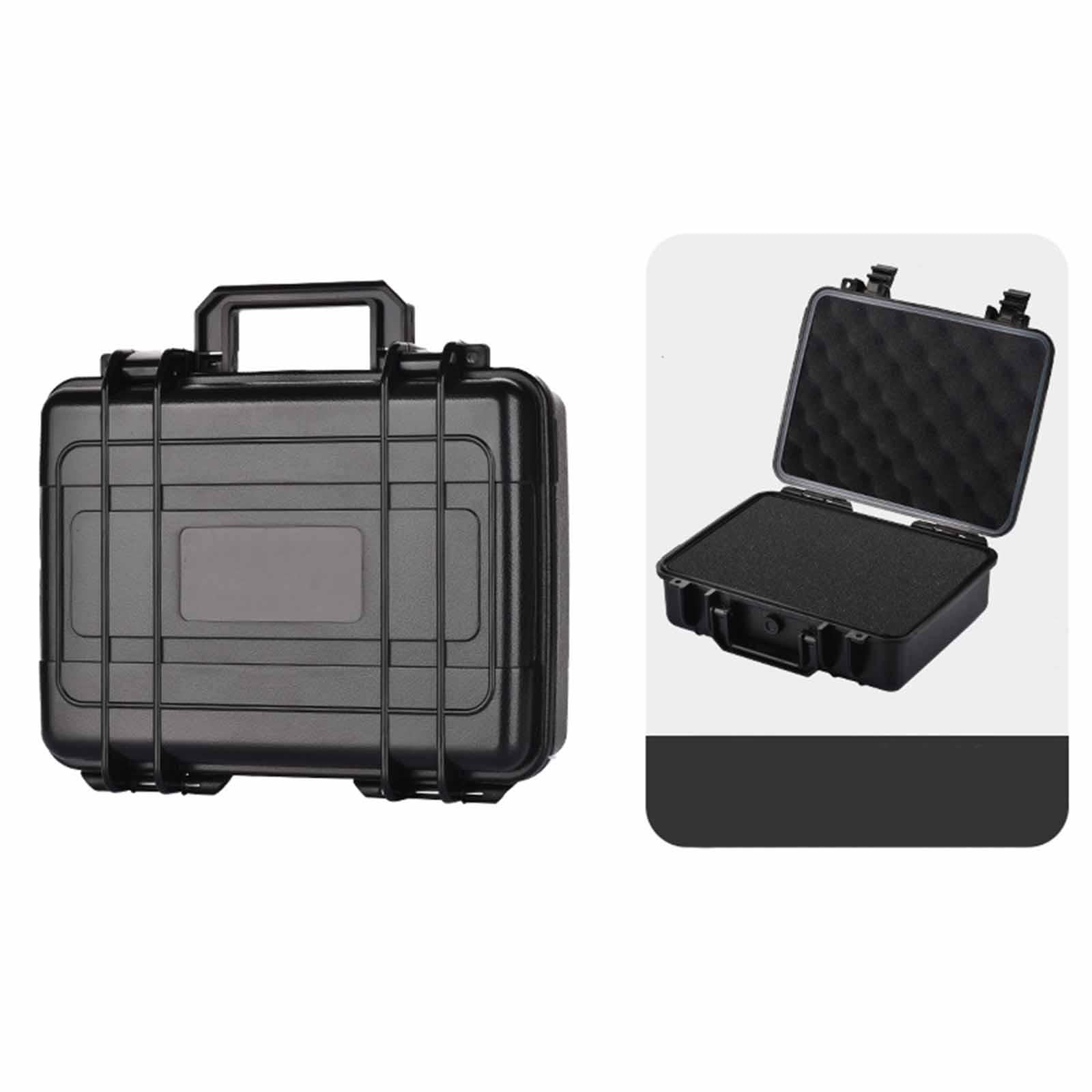Custodia Porta Attrezzi Box Portatile Impermeabile Shockproof Organizer Valigia per Protezione Test Strumenti Orologi Fotocamere Adatta per Riparazion, con Inserto in Schiuma