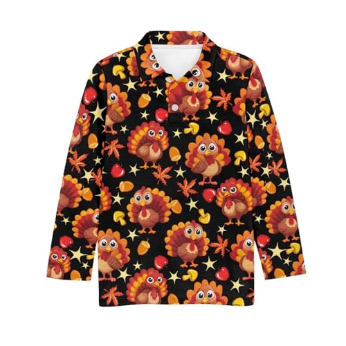 HUIACONG Children Under Shirts Boys Girls Long Sleeve Golf Shirts for Kids