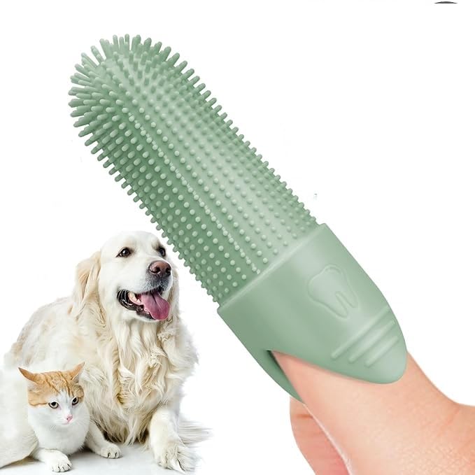 360° Dog & Cat Toothbrush – Pet Dental Care Kit for Dogs & Cats |...