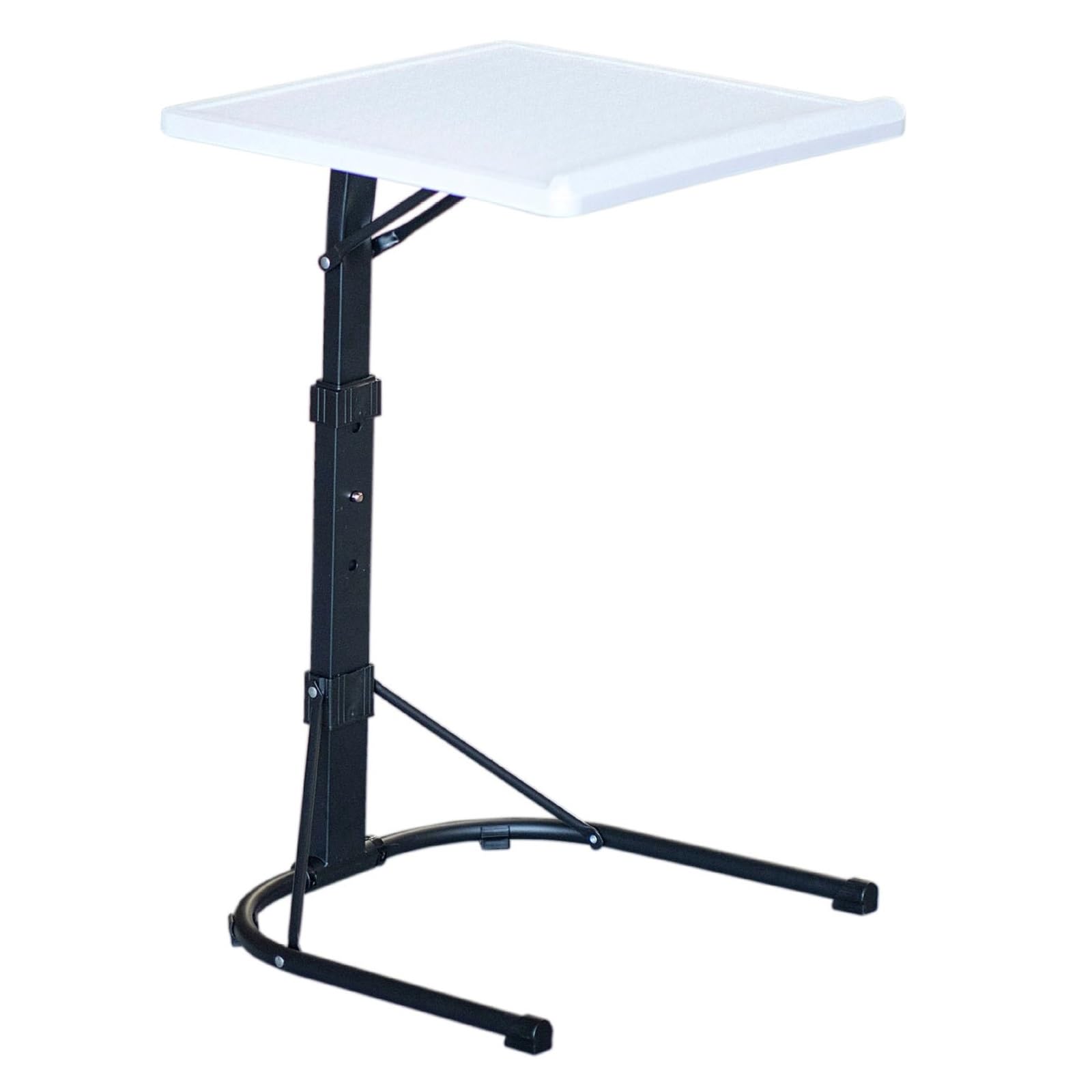 Folding Laptop Table Sofa Bed Stand Adjustable Height Tray Tilt Angle Lightweight Portable Compact Computer Game Driving Foldable Home Office Crafting Jigsaw Desk