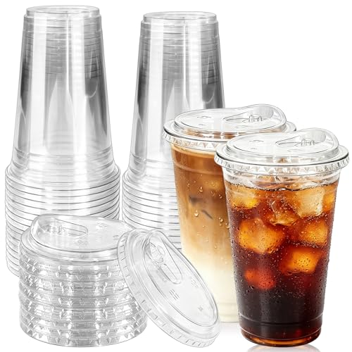 Haayeicai 30 Pack Clear Plastic Cups