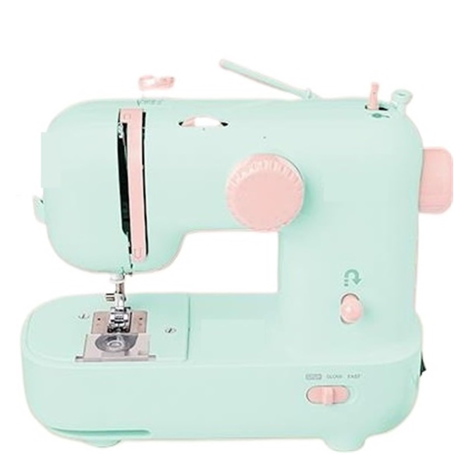 Macchina da Cucire M21 Multifunzione Mini Piccola elettrica per Vestiti, Auto, Tavolo, casa, Potente, silenziosa, Stabile,M21 Blue