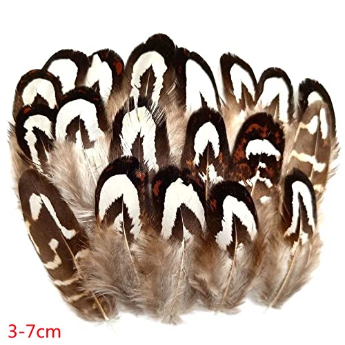 Natürliche Pfau-Fasan-Feder-Straußen-Truthahn-Federn für Handarbeiten Kopfschmuck Handwerk Dekor-Zubehör-China,5-10cm,100St