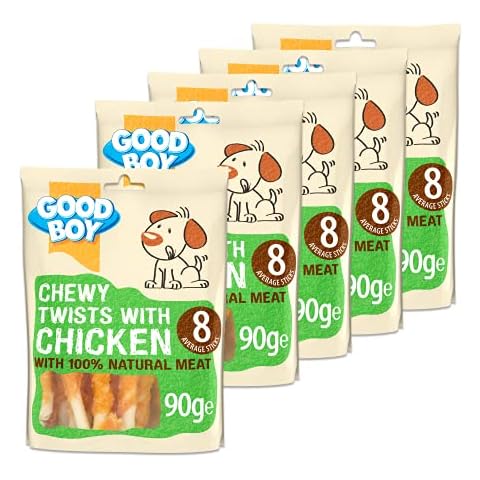 Good Boy Chewy Twisters with Chicken Cover