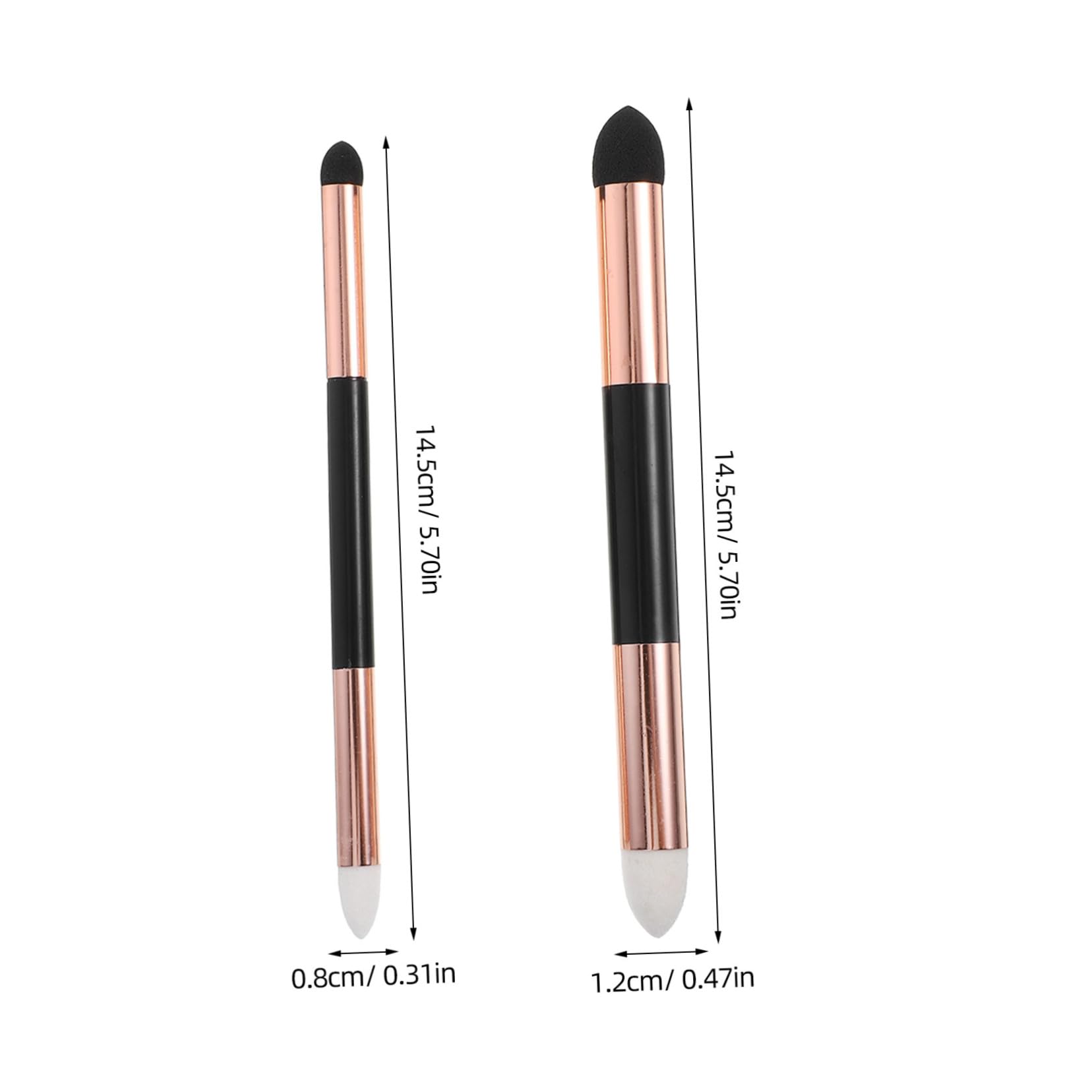 TEHAUX Comprehensive Art Supply Set Double Headed Sponge Pen Blending Sticks Sketch Wiper for Beginners