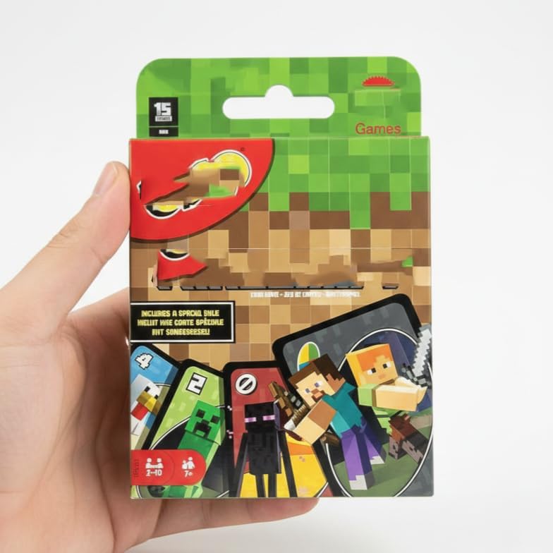Image of Minecra'ft Cards Game Play with Family and Friends and Ideal for Parties, Travel, and Family Gatherings (Pack of 1)