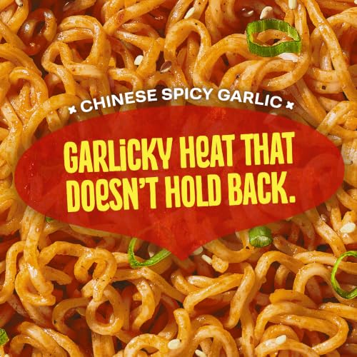 Image of Maggi Chinese Spicy Garlic Noodles 24-Pack | Instant ramen noodles; 3-minute; vegetarian; halal; kosher; 24 pack
