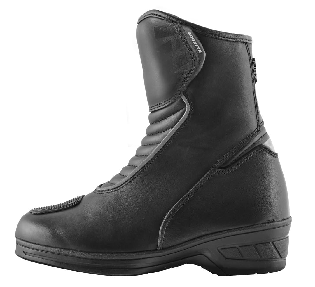 Bogotto Lady Short impermeabile Ladies Motorcycle Boots, nero, 38