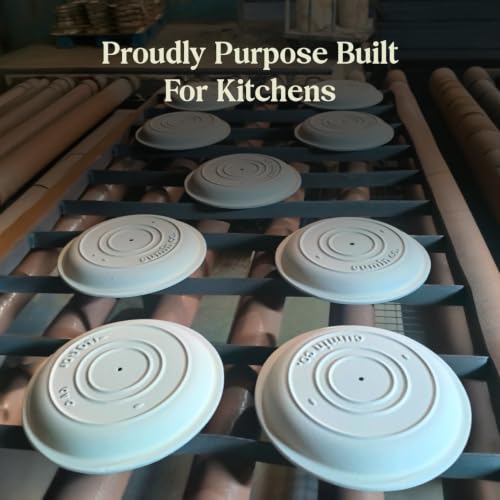 Image of CUMIN CO. Cast Iron Bread Oven | 20 cm | Non Toxic Bakeware | Patented Enamel Coating | FDA Compliant | Free Accessories | Induction & Oven Safe | Green