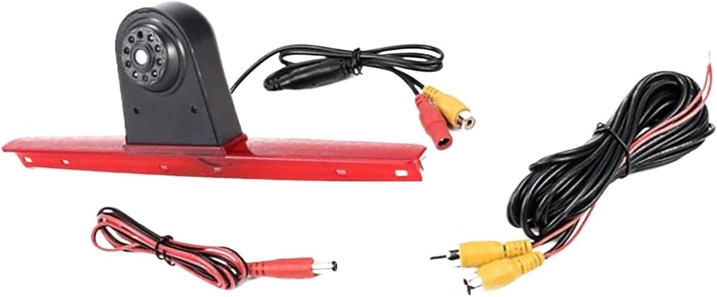 CCD Car Brake Light Reverse Camera Compatible with VW Transporter T5 2003-2015 LED Light Parking Rear View Camera