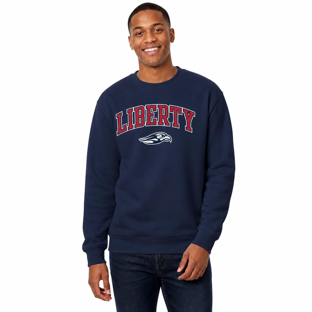 NCAA College Sweatshirt Fleece Crewneck Pullover for Men and Women