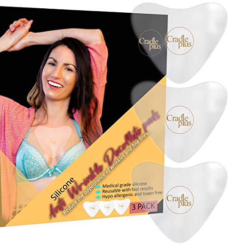 Anti Wrinkle Decollete Pad Set | Pack of 3 Chest Wrinkle Pads |