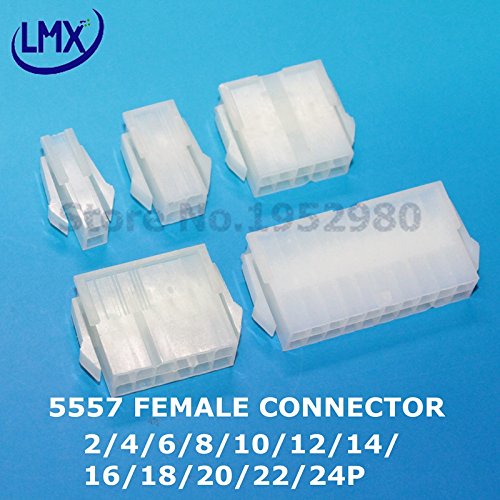 Wiring Connecting Terminals - 50 Set/lot Pitch MX4.2MM 5557/5569 2 * 12PIN (Female/Male housing+Female/Male Terminal Crimp) Connector for Molex PCB Board
