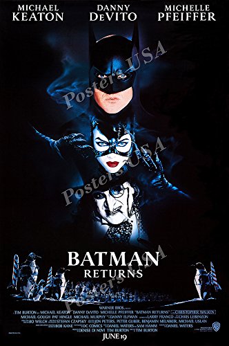 Posters USA DC Batman Returns 1992 Michael Keaton Movie Poster GLOSSY FINISH - FIL219 (24