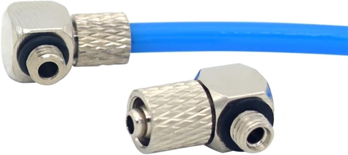10PCS M Series Miniature Fittings M-5H-4 M-5HL-4 Male Thread Pneumatic Pipe Air Hose Quick Fitting Mini Connector M3 M4 M5 M6(M-6H-4)