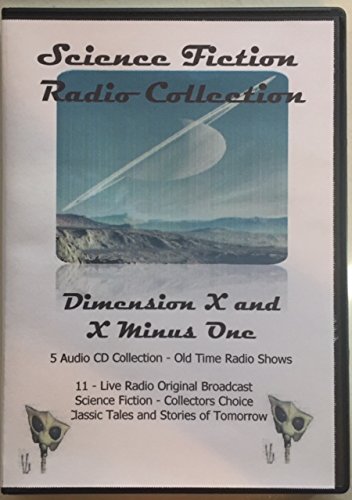Science Fiction Radio Collection-5 Audio CD's-Dimension X & X Minus One-Old Time Radio 1950-1957