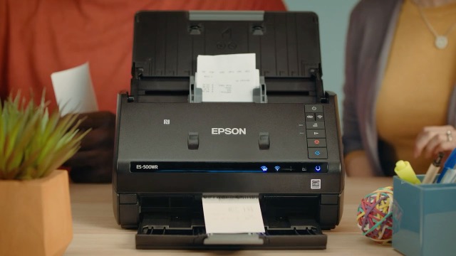 Epson RapidReceipt RR-70W Wireless Mobile Colour Receipt