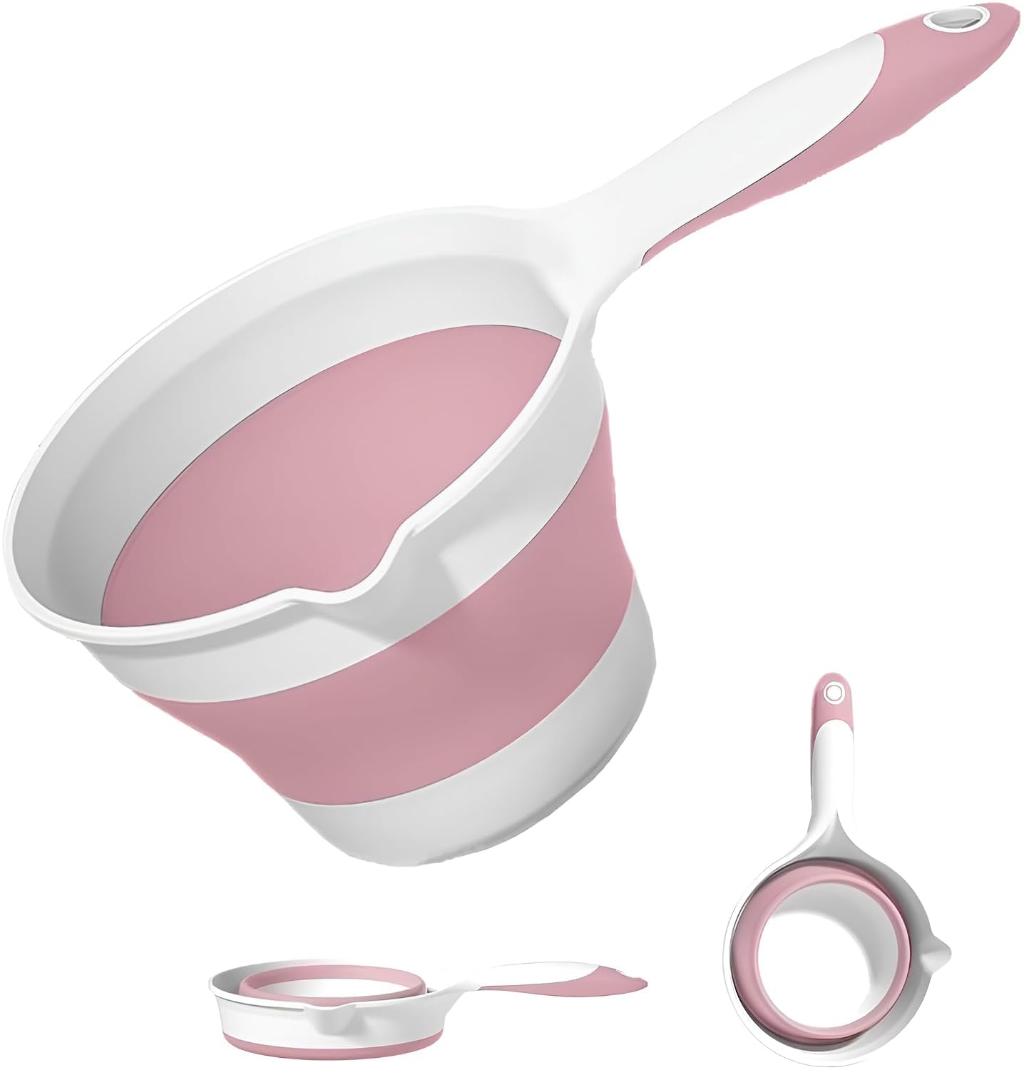 Travel Friendly Folding Water Scoop Cup, Portable Plastic Dipper for Bath, Shower, Cleaning, Bucket & Basin Use-image-29