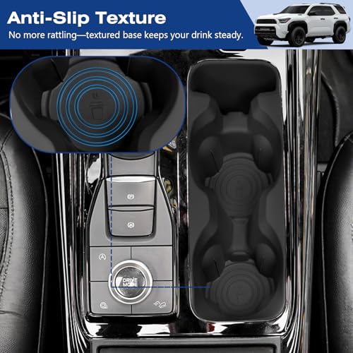 Inserto para portavasos de consola central 1797 para Ford Explorer 2020-2024 miniatura 6