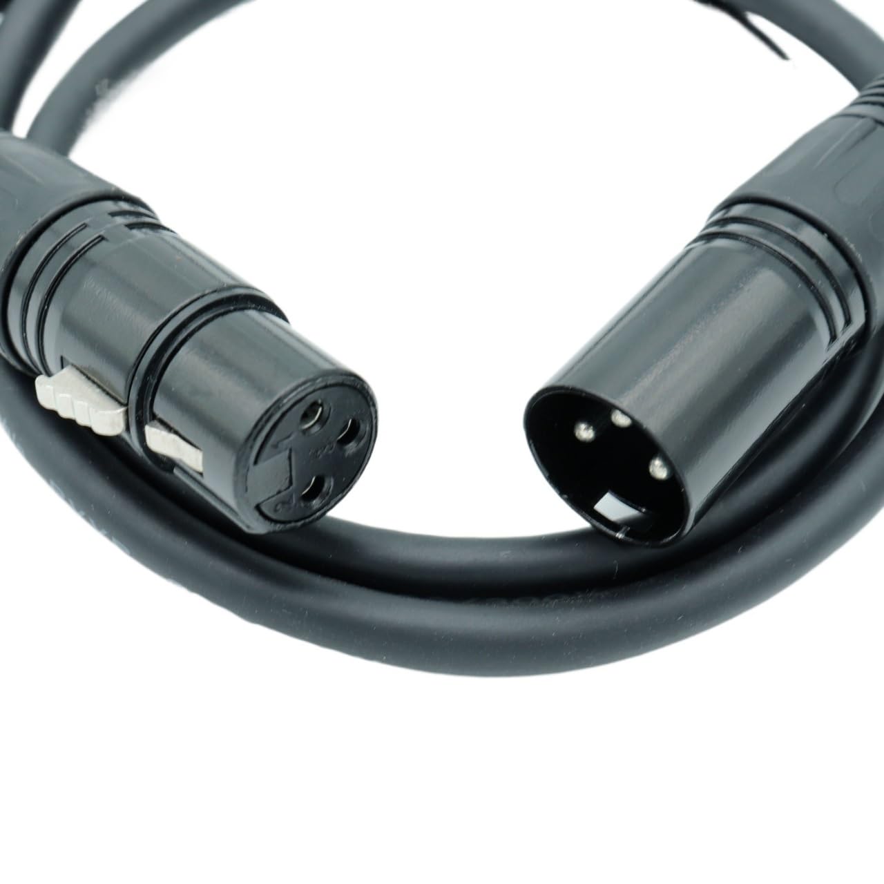 Cavo di segnale XLR a 3 pin maschio a femmina, cavo di prolunga bilanciato per controller di illuminazione da palcoscenico (15 m)