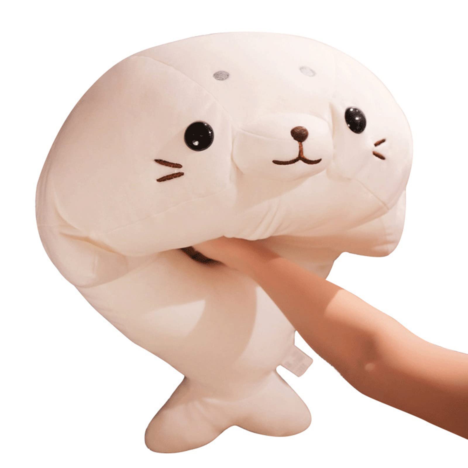 Simulation Sea Lion Plush Toy Soft Realistic White Plush Toys