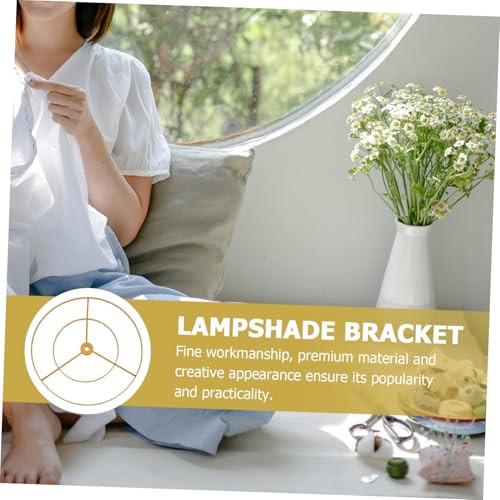 Structure pour lampe de plafond dorée E27 pour l'éclairage de votre salon - 5