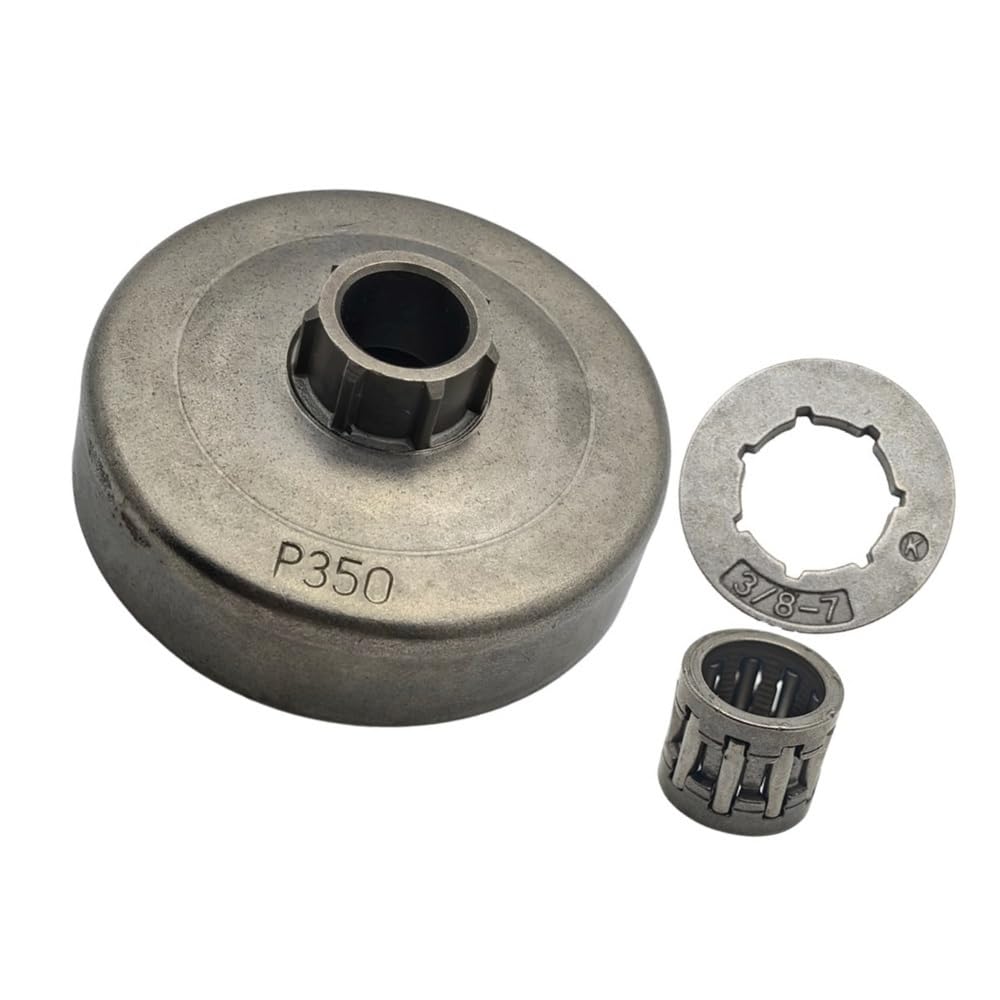 Kit de rodamiento de Agujas con piñón de Tambor de Embrague de 3/8"-7T for Motosierra 350/351