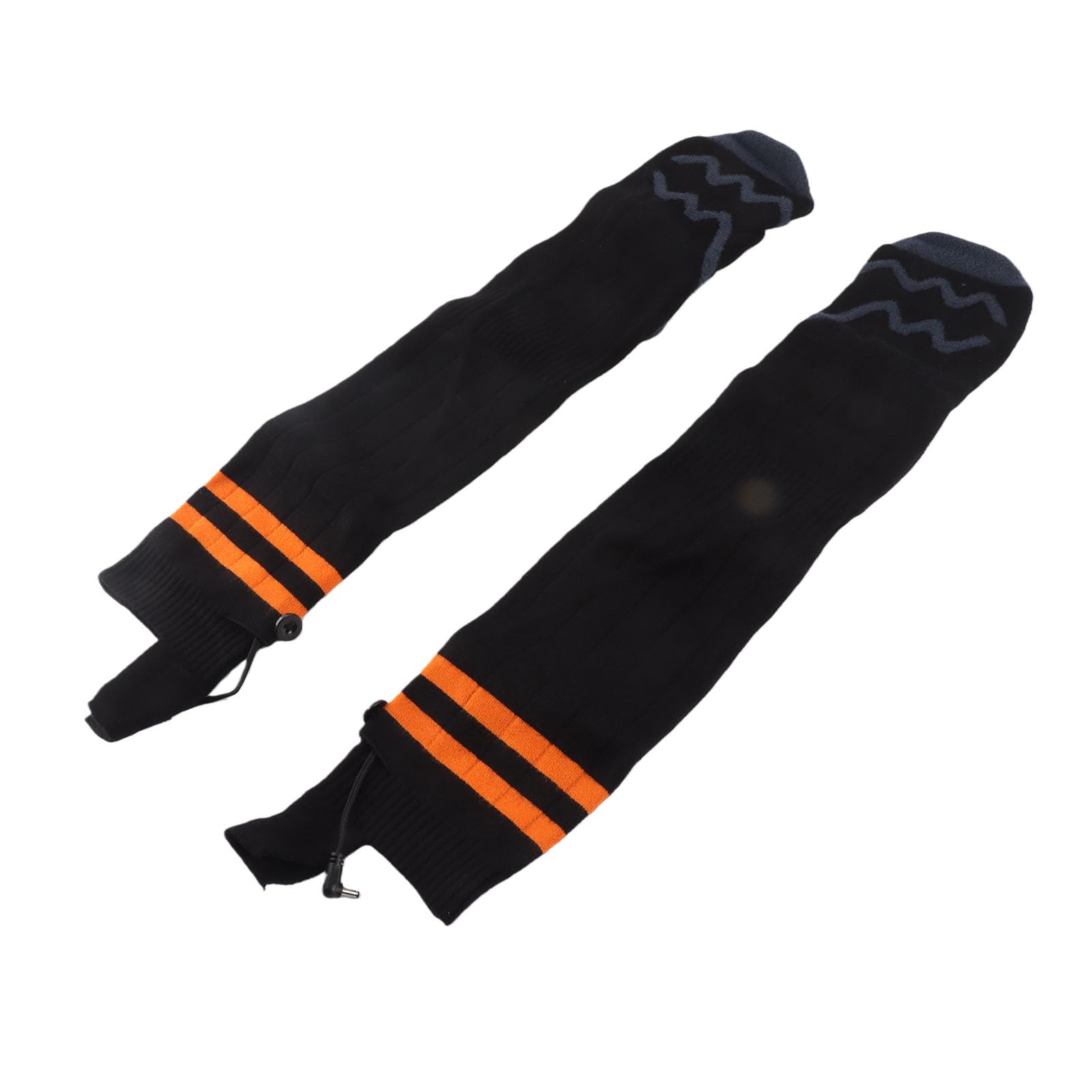 Chaussettes Chauffantes pour Hommes Femmes 4 Niveaux de Chaleur Chauffage électrique pour Hiver Voyage Camping Randonnée Polyester 2 Paquets