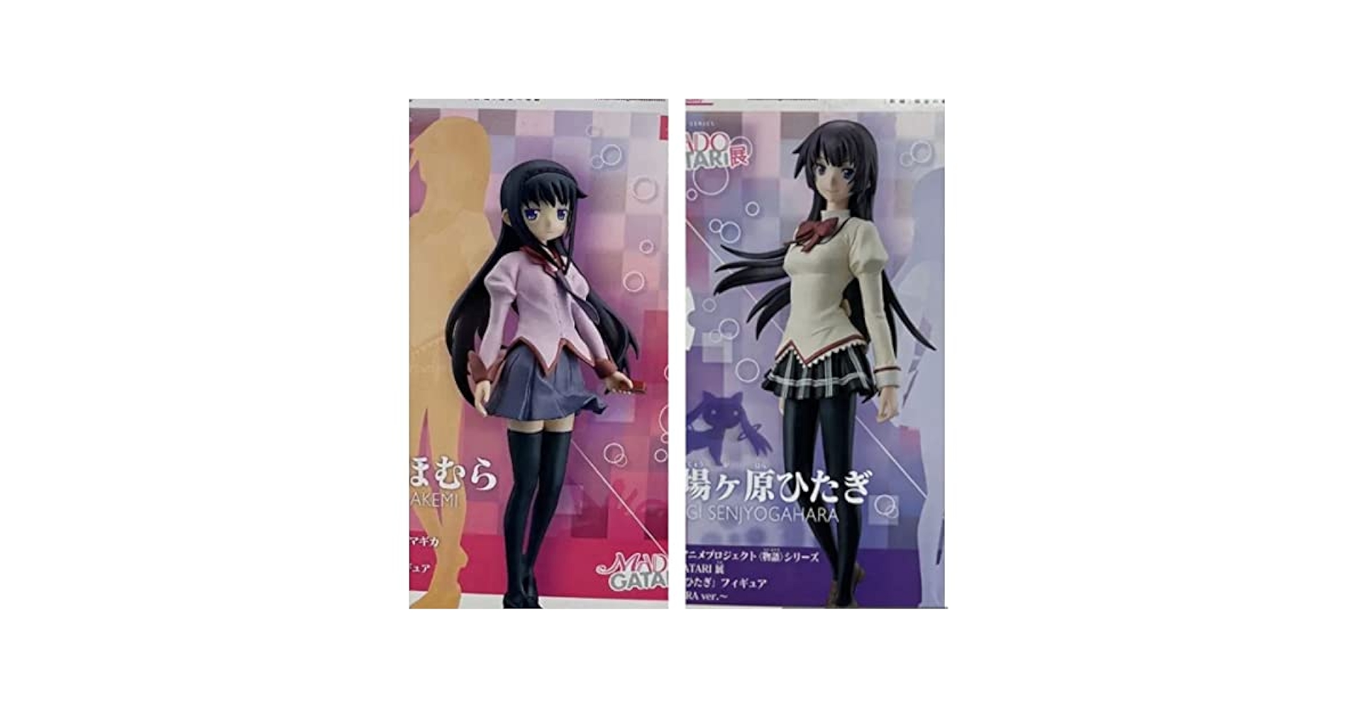 まどマギ 物語シリーズMADOGATARI展 まどか ひたぎ ほむら フィギュア Amazon.co.jp: 物語シリーズ×魔法少女まどかマギカ MADOGATARI展