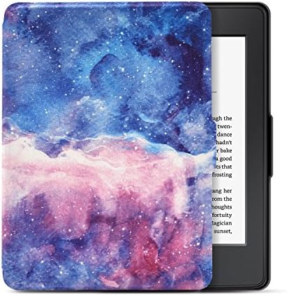 Dopup Case for Kindle Paperwhite, Slim and Light Smart Shell Cover for All-New Amazon Kindle Paperwhite, Folio Flip Style with Auto Sleep/Wake (Blue Nebula)
