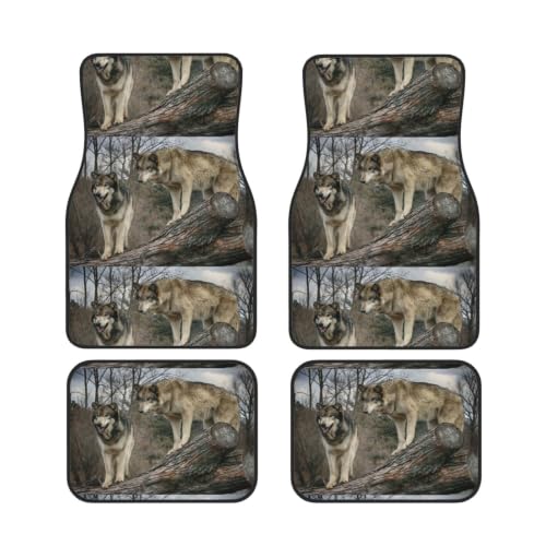 Alfombrillas de lobo para el coche ideales para viajes largos y escapadas de aventura