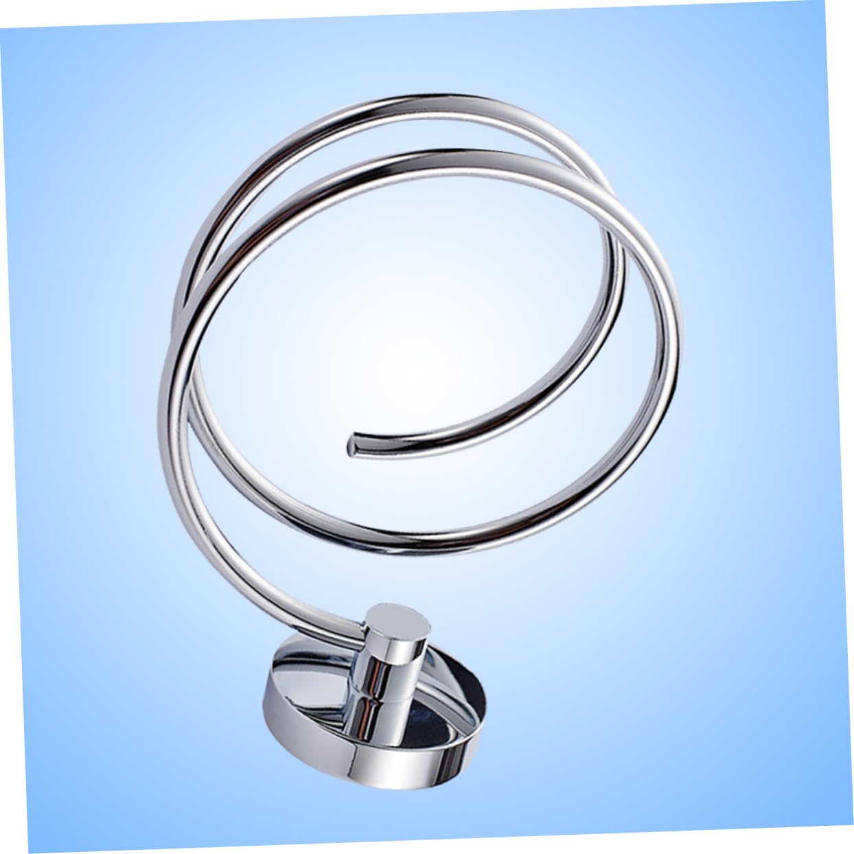 VICASKY Hair Dryer Holder Spiral Design 15kg Max Capacity Easy Install 304 Stainless Steel