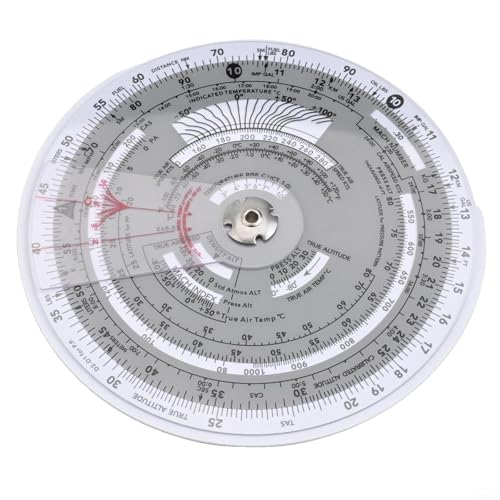 Navegador Circular para Pilotos E6B-R2 4 Pulgadas miniatura 1