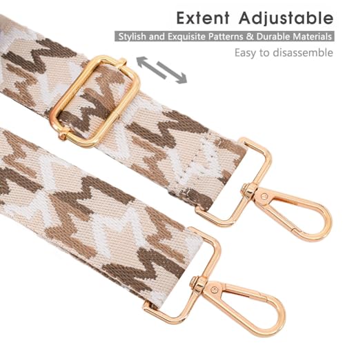 Image of Replacement Purse Strap Shoulder Strap Adjustable Crossbody Strap for Women Crossbody Wide Shoulder Bag
