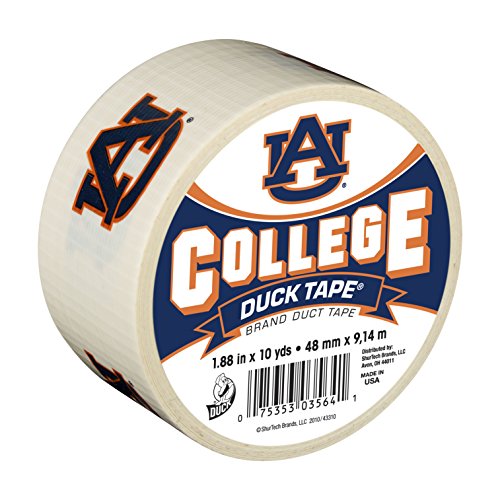Duck Brand 240262 Auburn University College Logo Duct Tape, 1.88-Inch by 10 Yards, Single Roll