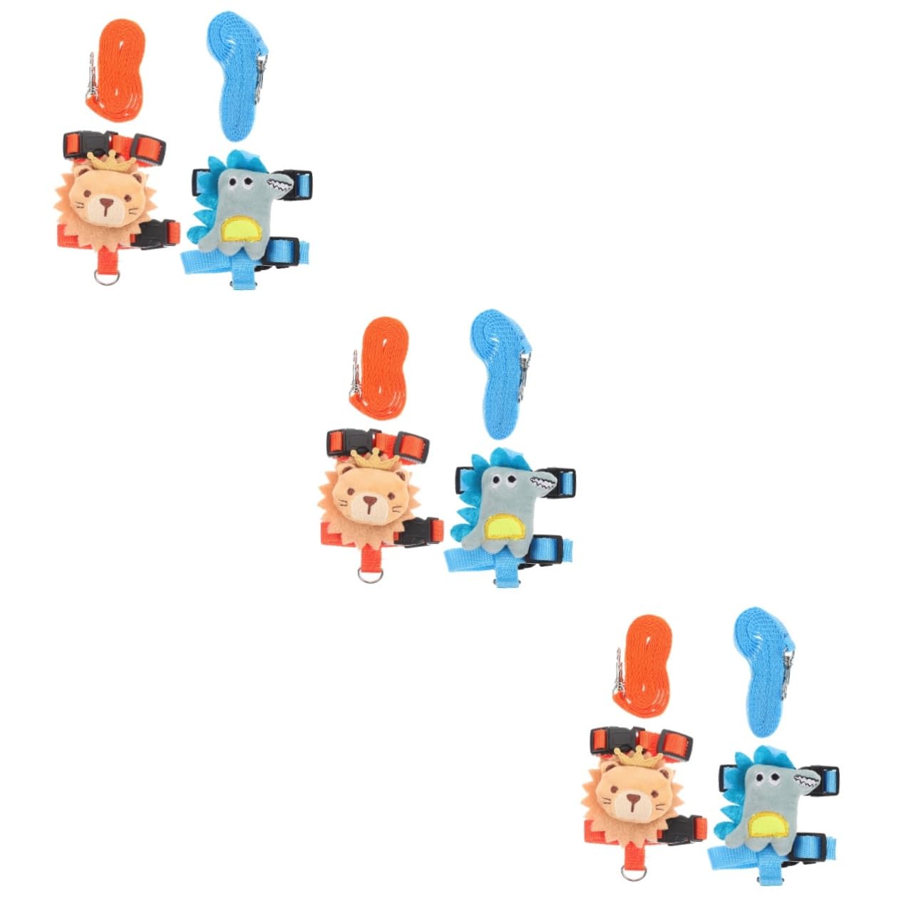 BESPORTBLE 6 Set Guinzaglio Di Coniglio Imbracatura Decorativa Per Coniglietti Imbracatura Da Furetto Vestiti Per Cuccioli Guinzaglio Per Cani Di Piccola Taglia Gilet Per Cani Poliestere