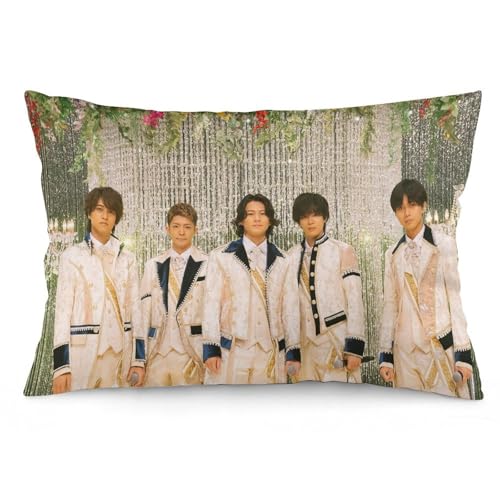平野紫耀148 枕カバー ロング枕カバー 両面印刷 柔らかく生地 横寝用抱き枕 向き寝 室内装飾 12 "x20 "