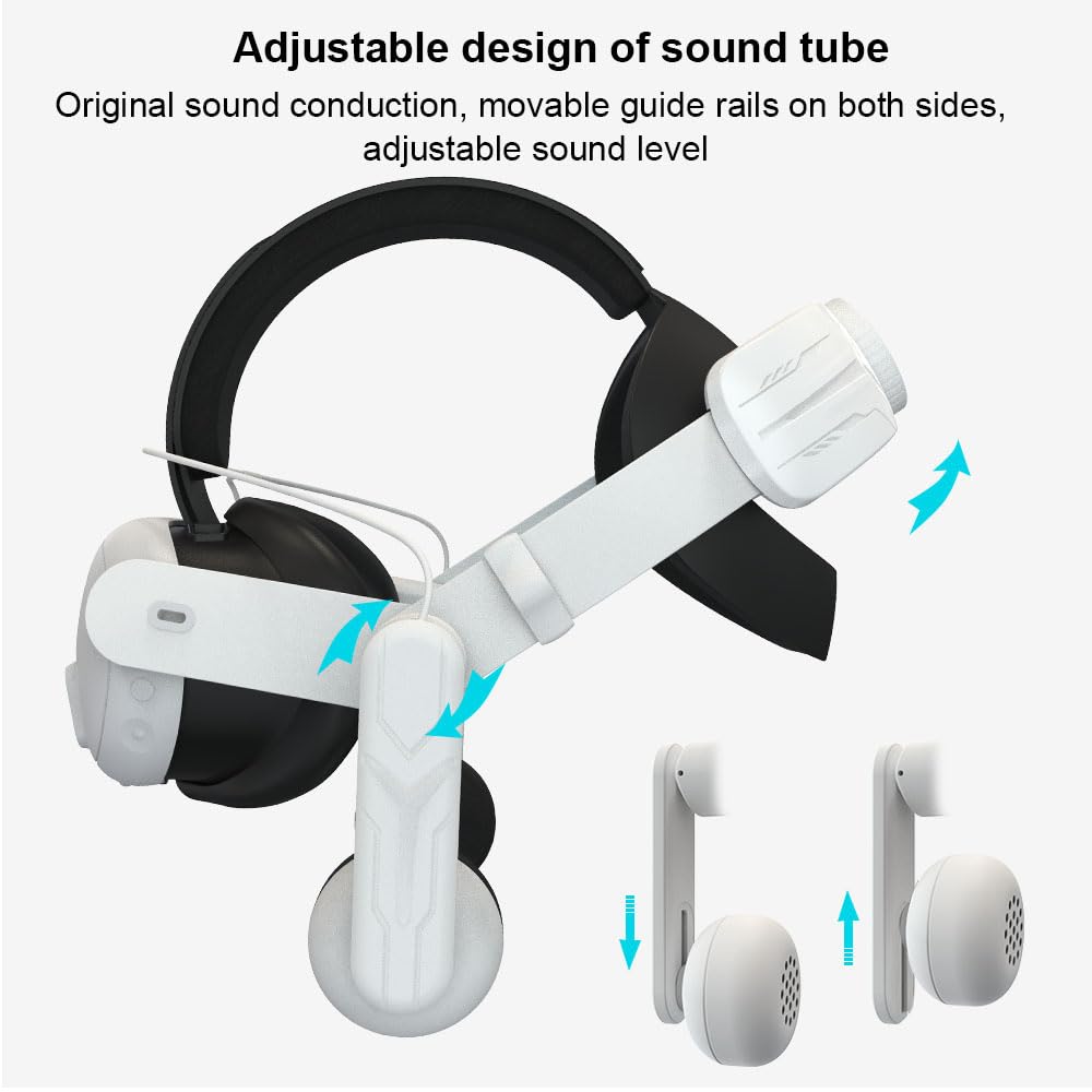  Quest 3 128GB ヘッドストラップ付き Meta認証製品 Quest 3 Quest 3Sヘッドストラップ 軽い