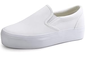 Comfortable Vans Platform Slip-On Loafers