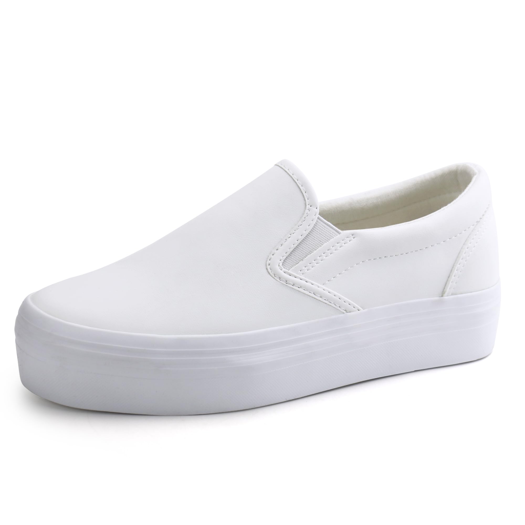 Women Slip-on Platform Loafers Casual Comfortable Loafer Shoes
