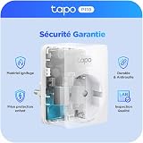 Tapo Prise Connectée WiFi, Suivi de consommation, 16A Type E, compatible avec Alexa et Google Home, Contrôler le radiateur, le chauffage, Économie d'énergie, Commande vocale, Tapo P110(4-pack)(FR) - 8