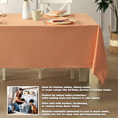 Servilletas de tela Home Bargains Plus Kankambram Orange x4 miniatura 6