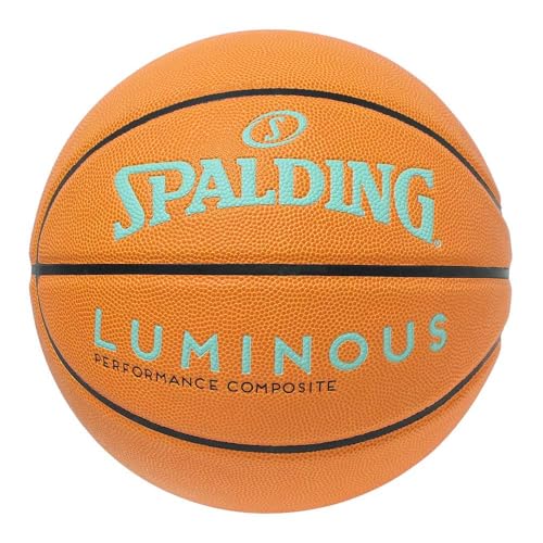 Ballon de basket-ball Spalding T7 en cuir synthétique de qualité