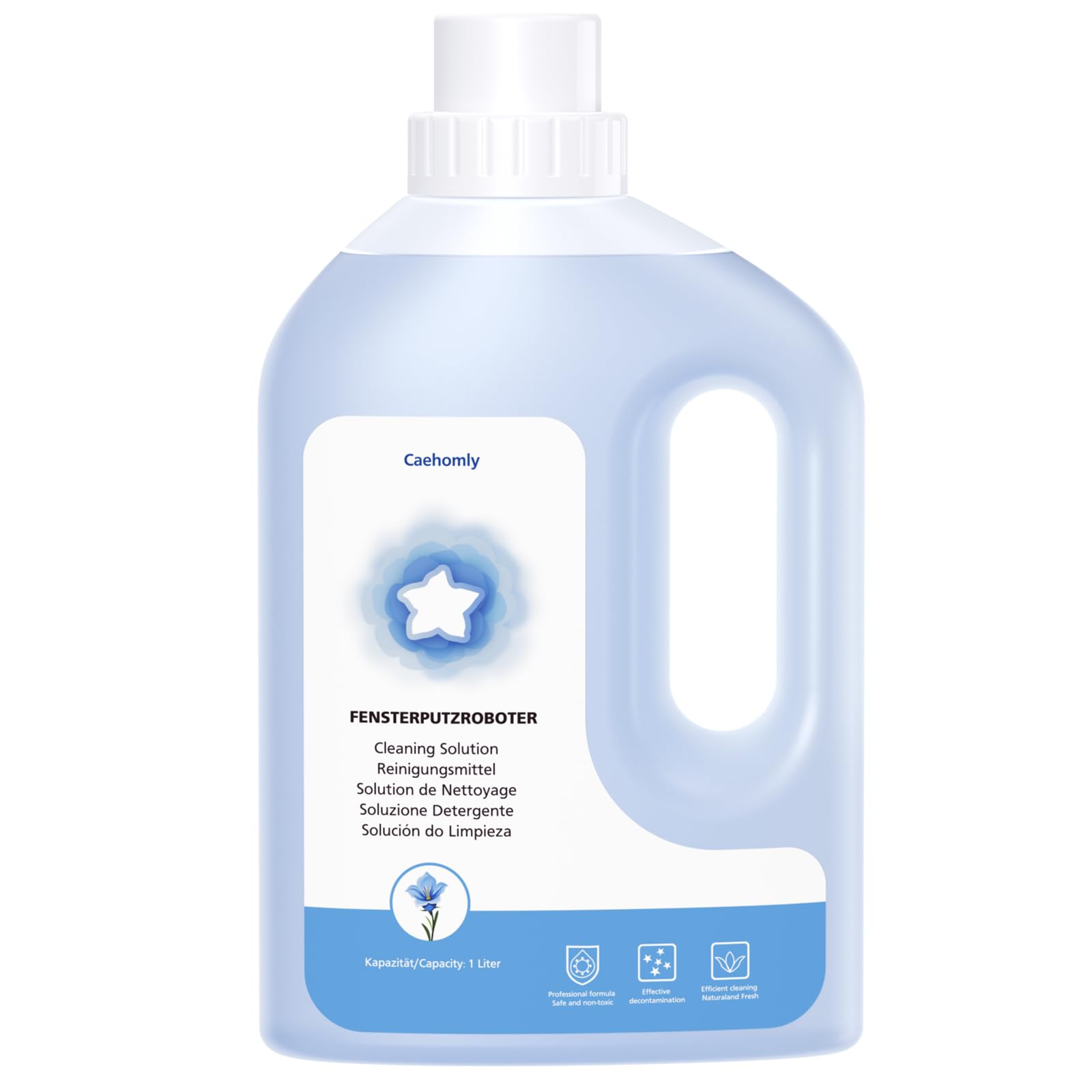 Reinigungslösung für ECOVACS Winbot Fensterputzroboter W1 PRO,W2,W2 OMNI,W2 PRO,W2 PRO OMNI,WINBOT MINI,W2S,W2S OMNI (1L)